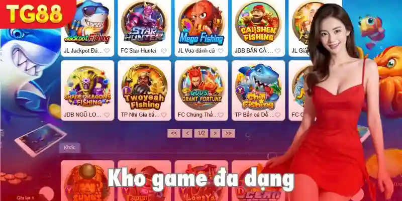 Sản phẩm bắn cá được đầu tư đa dạng